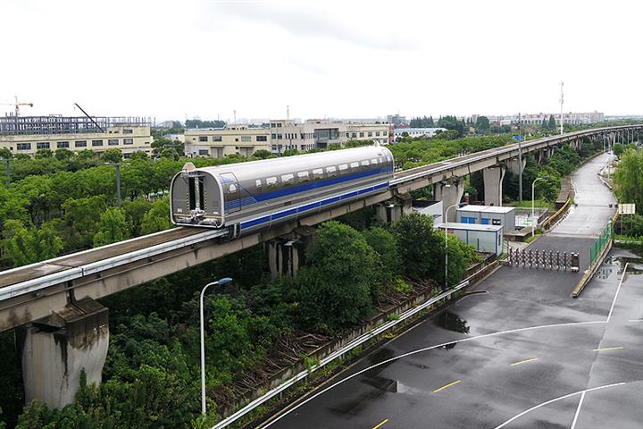 Chinese Maglev Test Train Logs Speed Close to Japan’s World Record